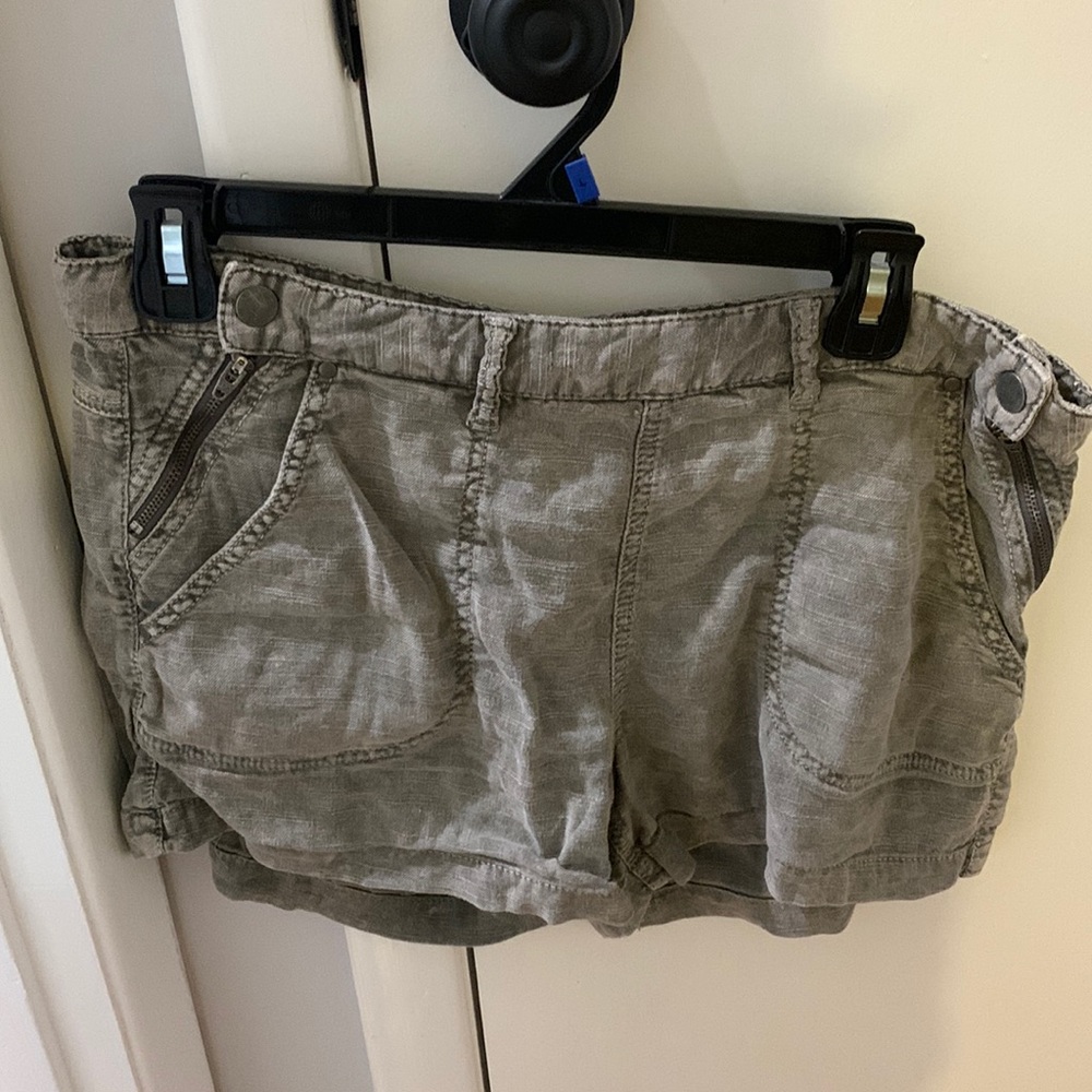 Free People distressed shorts